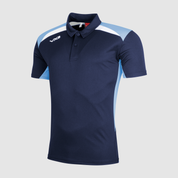 Novus Youth Polo Navy/Sky/White