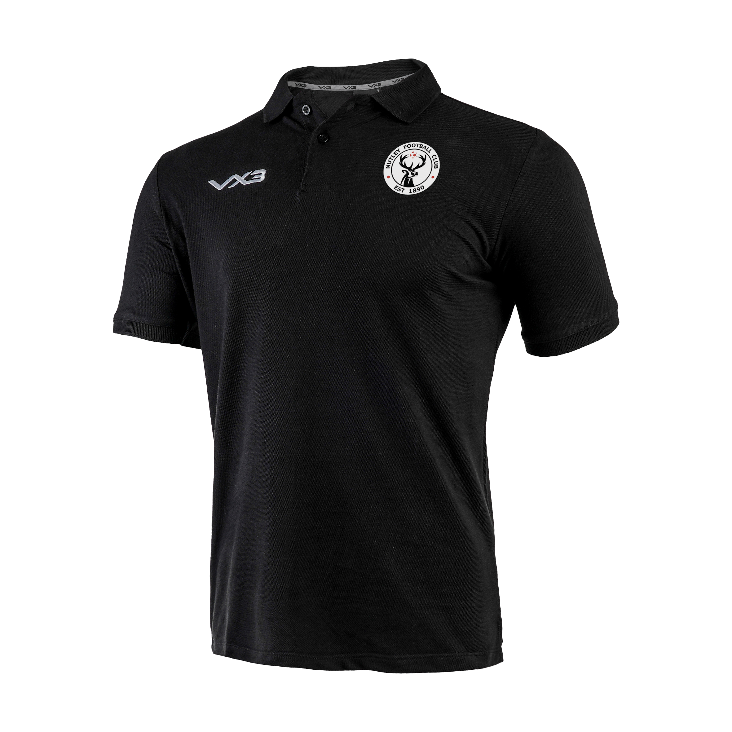 Nutley FC Black Primus Polo Shirt