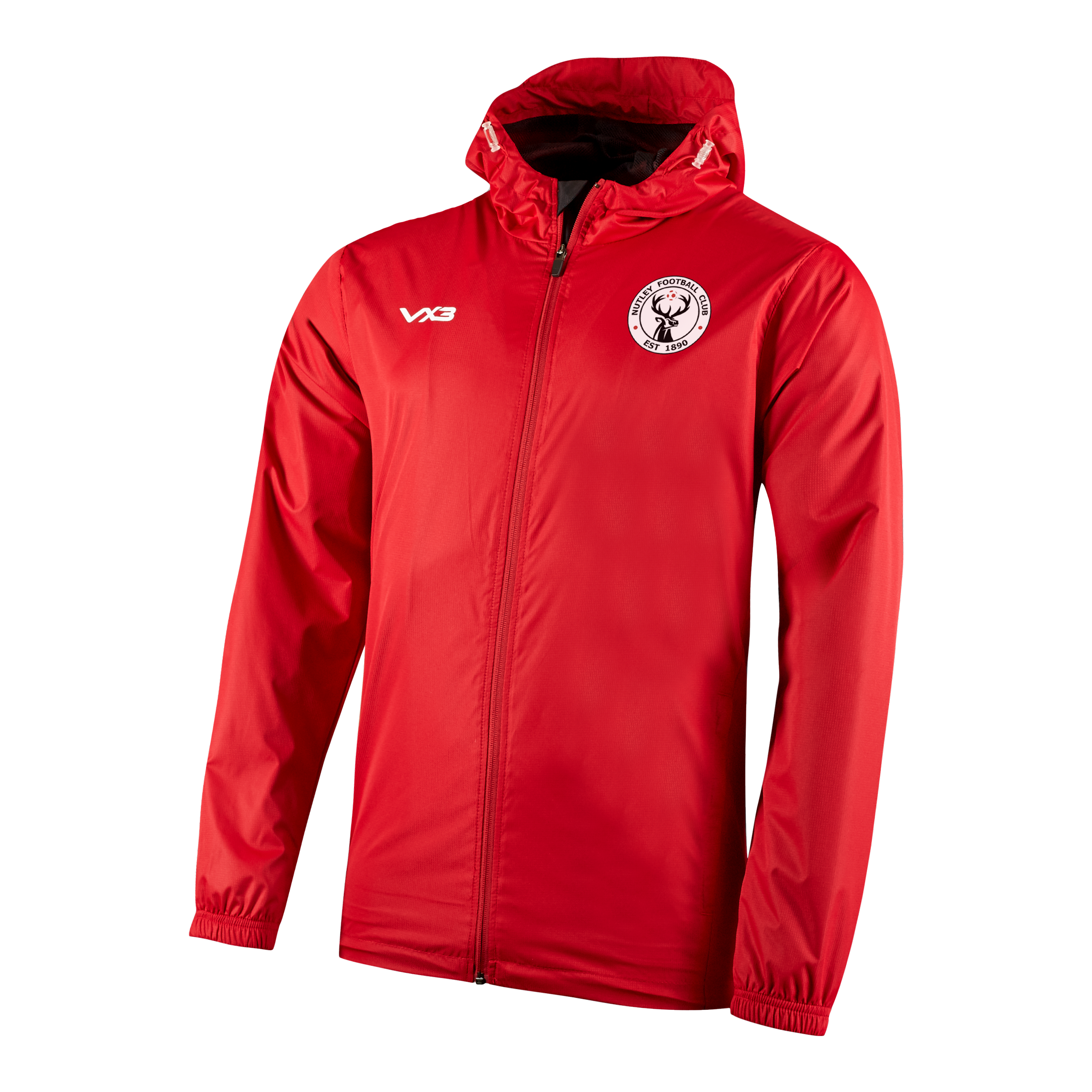 Nutley FC Red Primus Youth Rain Jacket