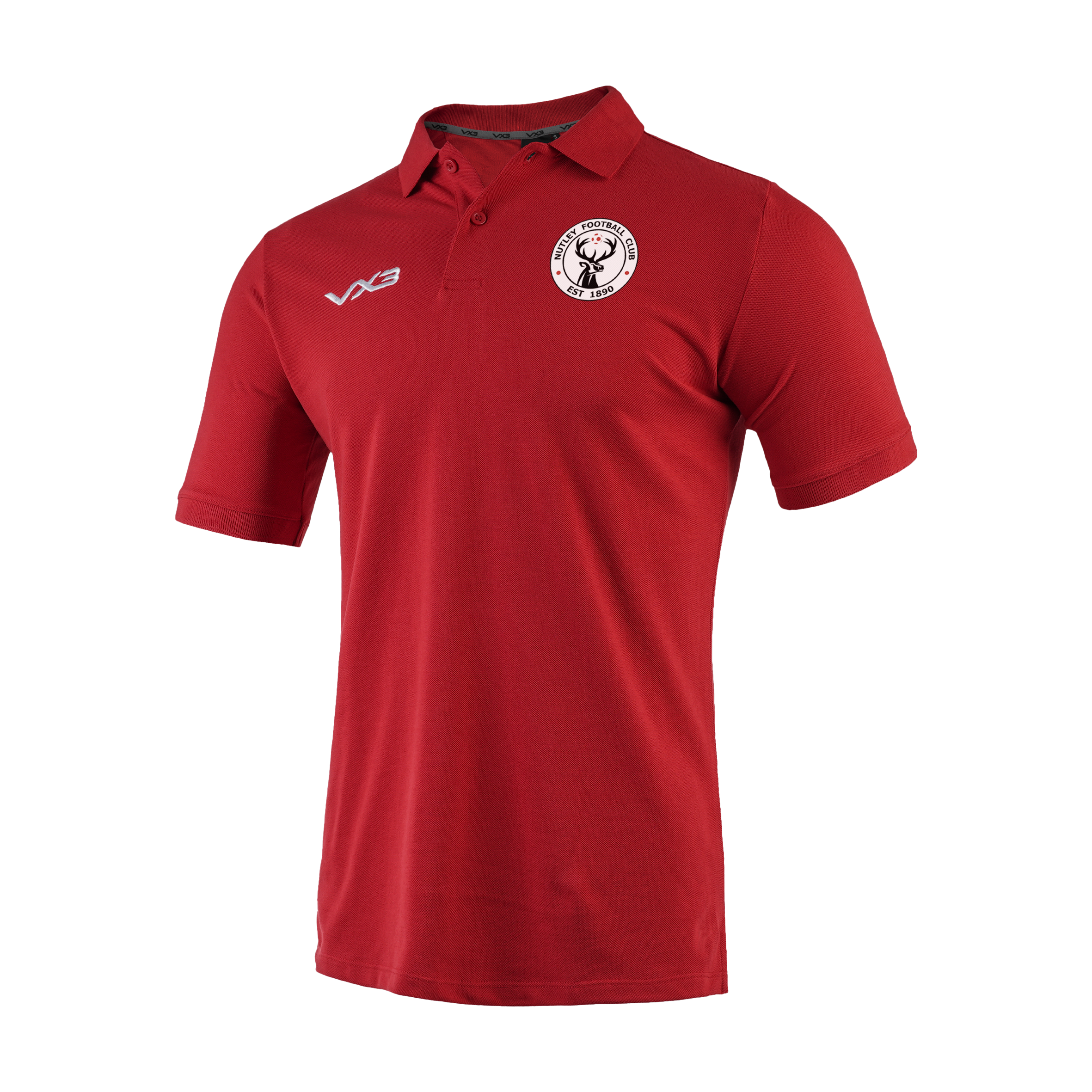 Nutley FC Red Primus Polo Shirt