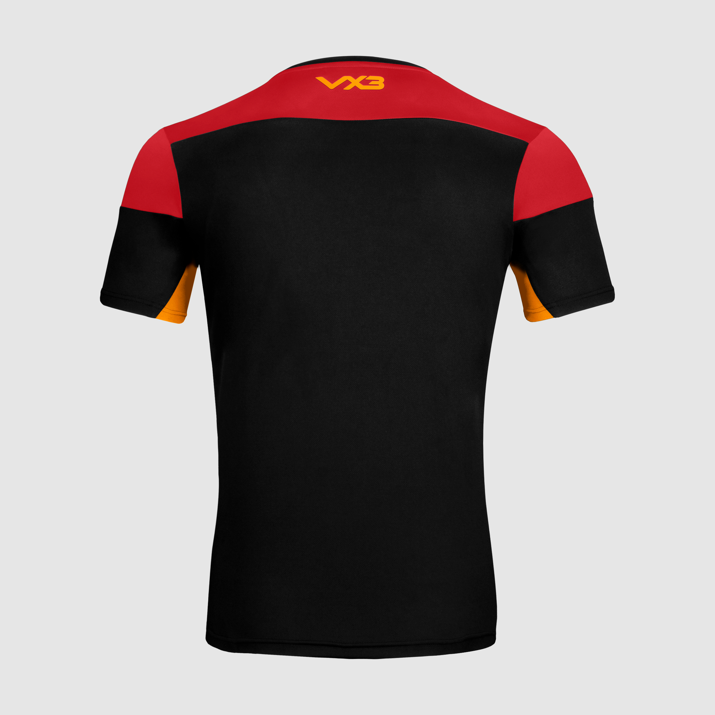 Opus Tee - Black Red Amber