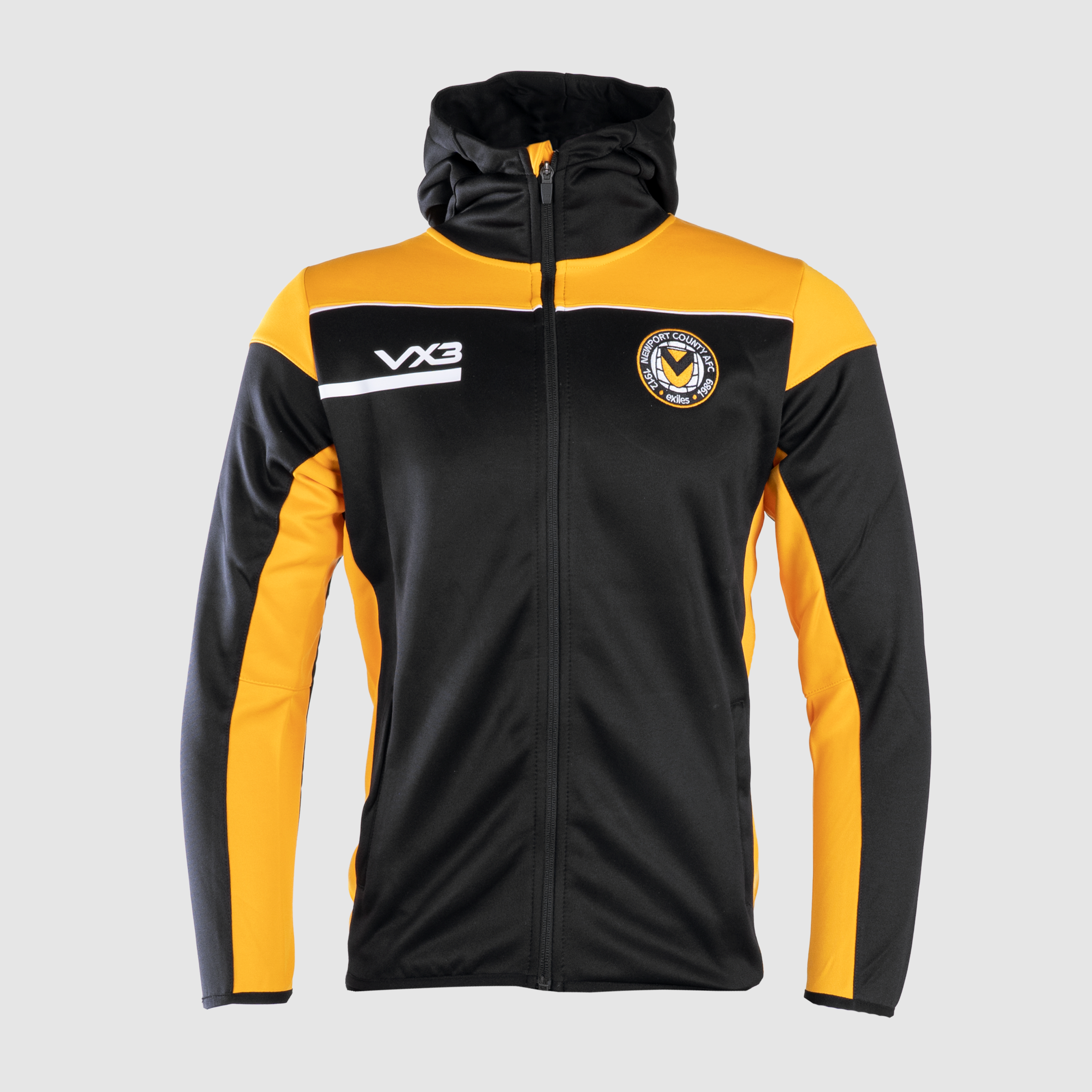 Newport County AFC Opus Zip Up Hoodie