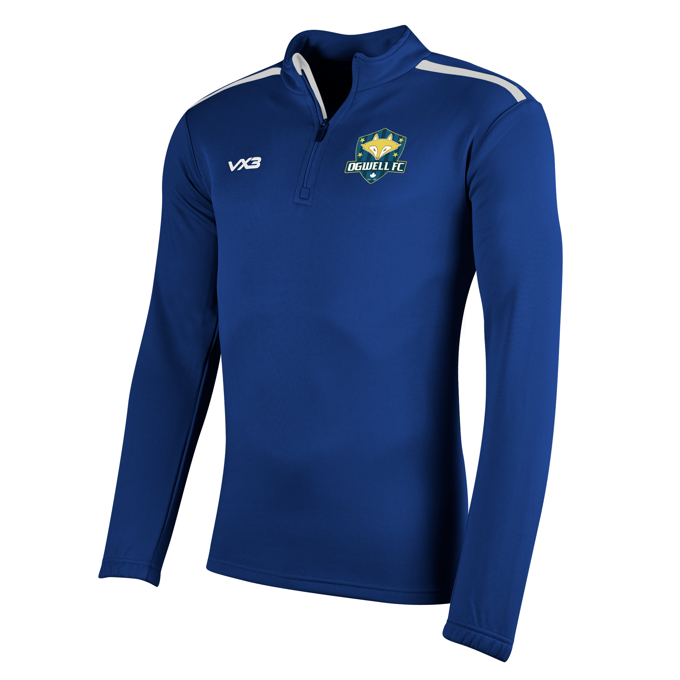 Ogwell Youth FC  Fortis Youth Quarter Zip Sweat