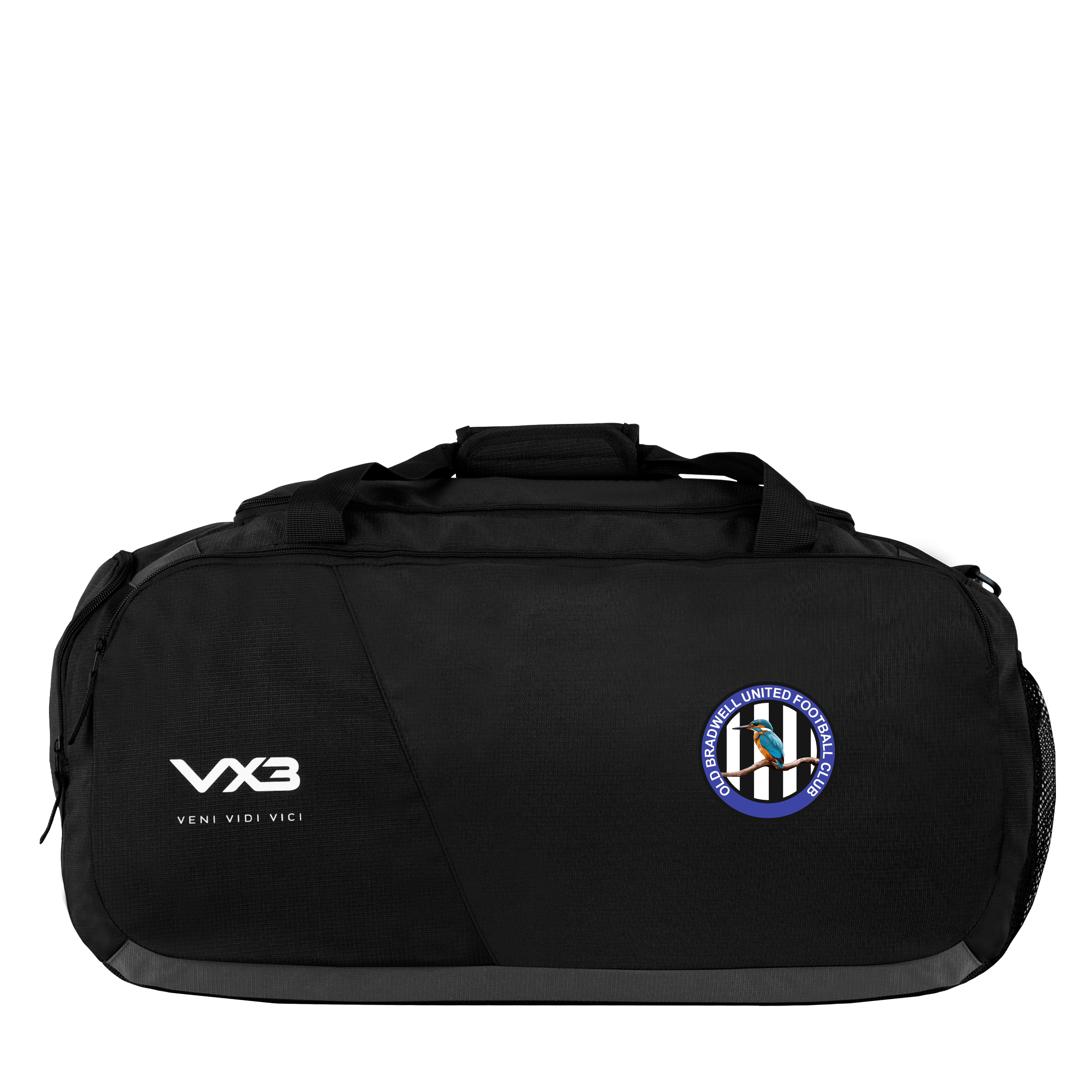 Old Bradwell United FC Performance Kit Bag Black/Dark