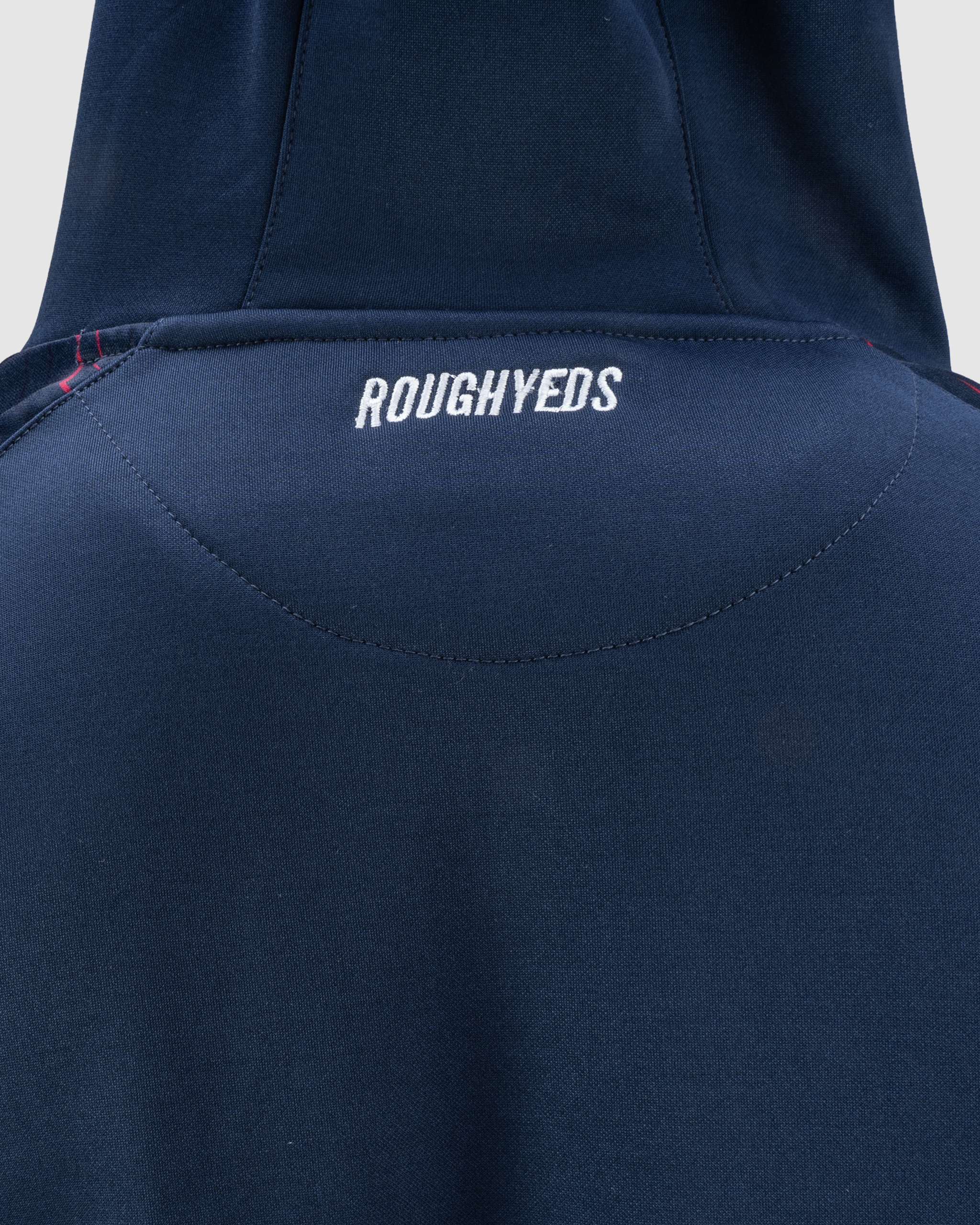 Oldham RLFC 2025 Quadrigo Training Hoodie Navy/Red