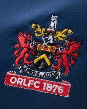 Oldham RLFC 2025 Quadrigo Training Sweatshirt Navy/Red Youth