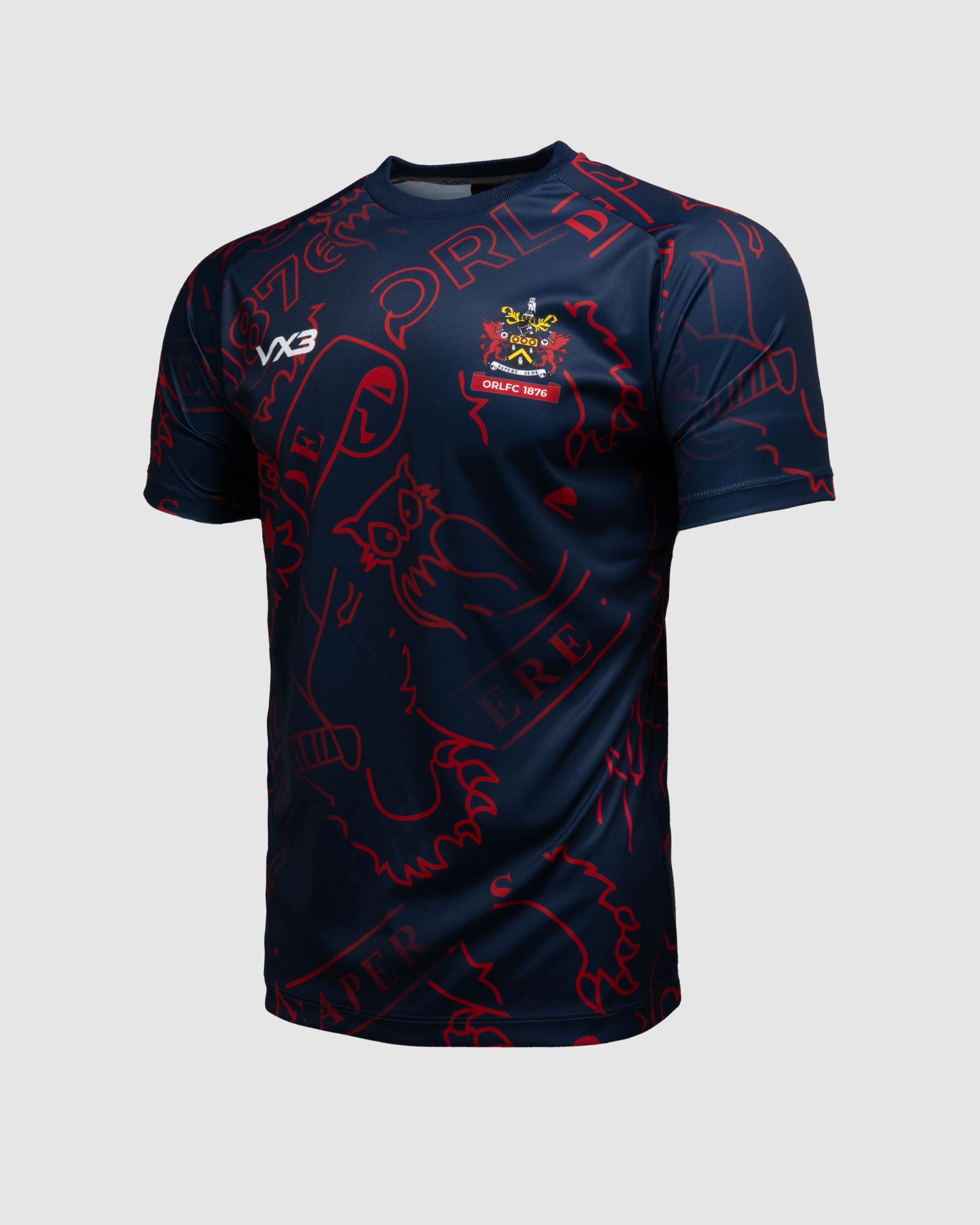 Oldham RLFC 2025 Warm Up Tee
