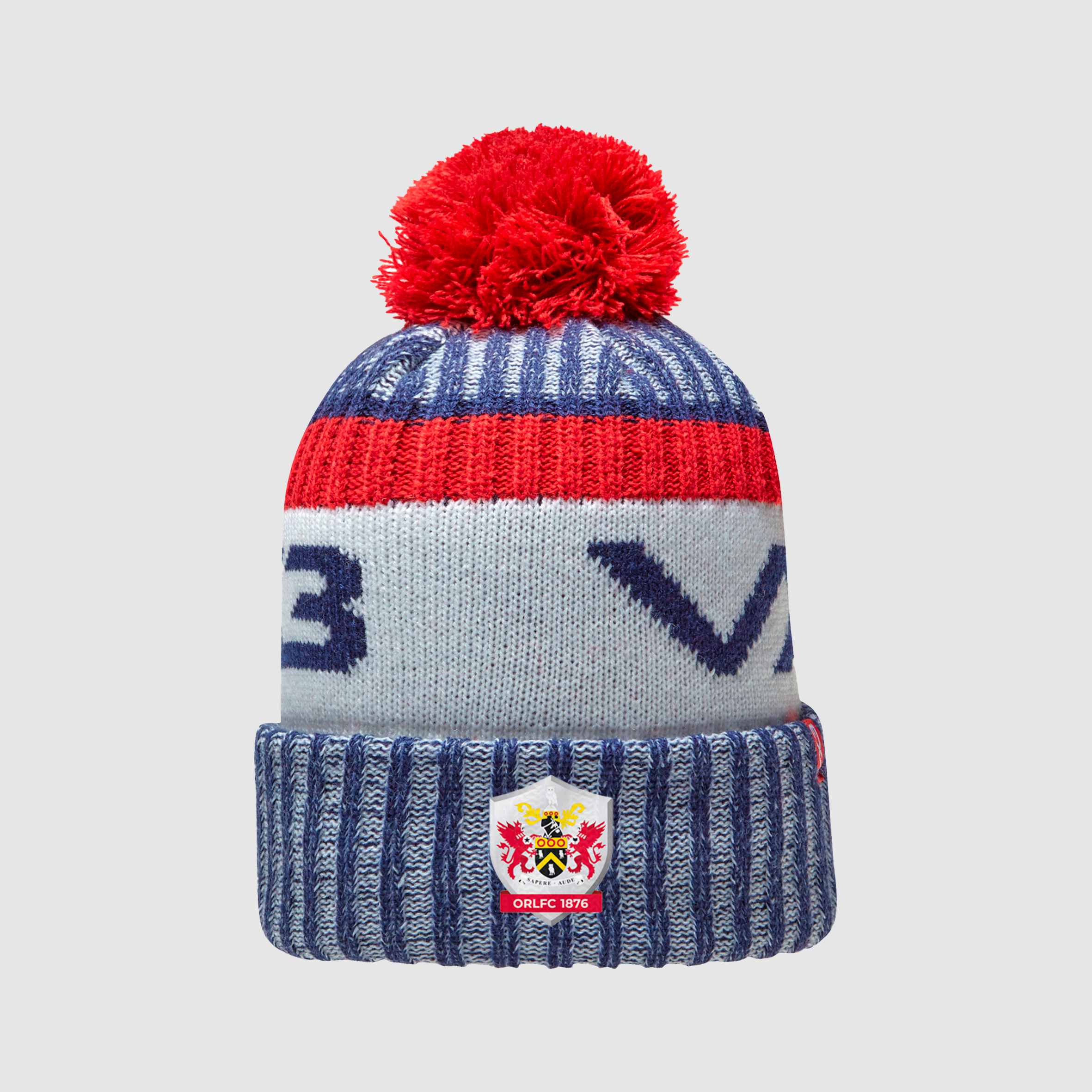 Oldham Rugby League Fleece-Lined Bobble Hat