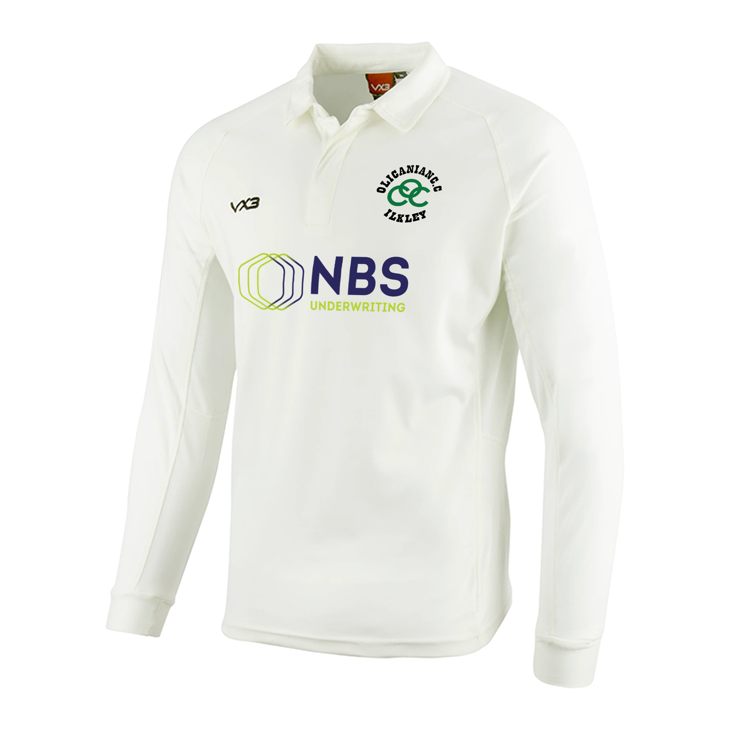Olicanian Cricket Club Youth Long Sleeve Shirt