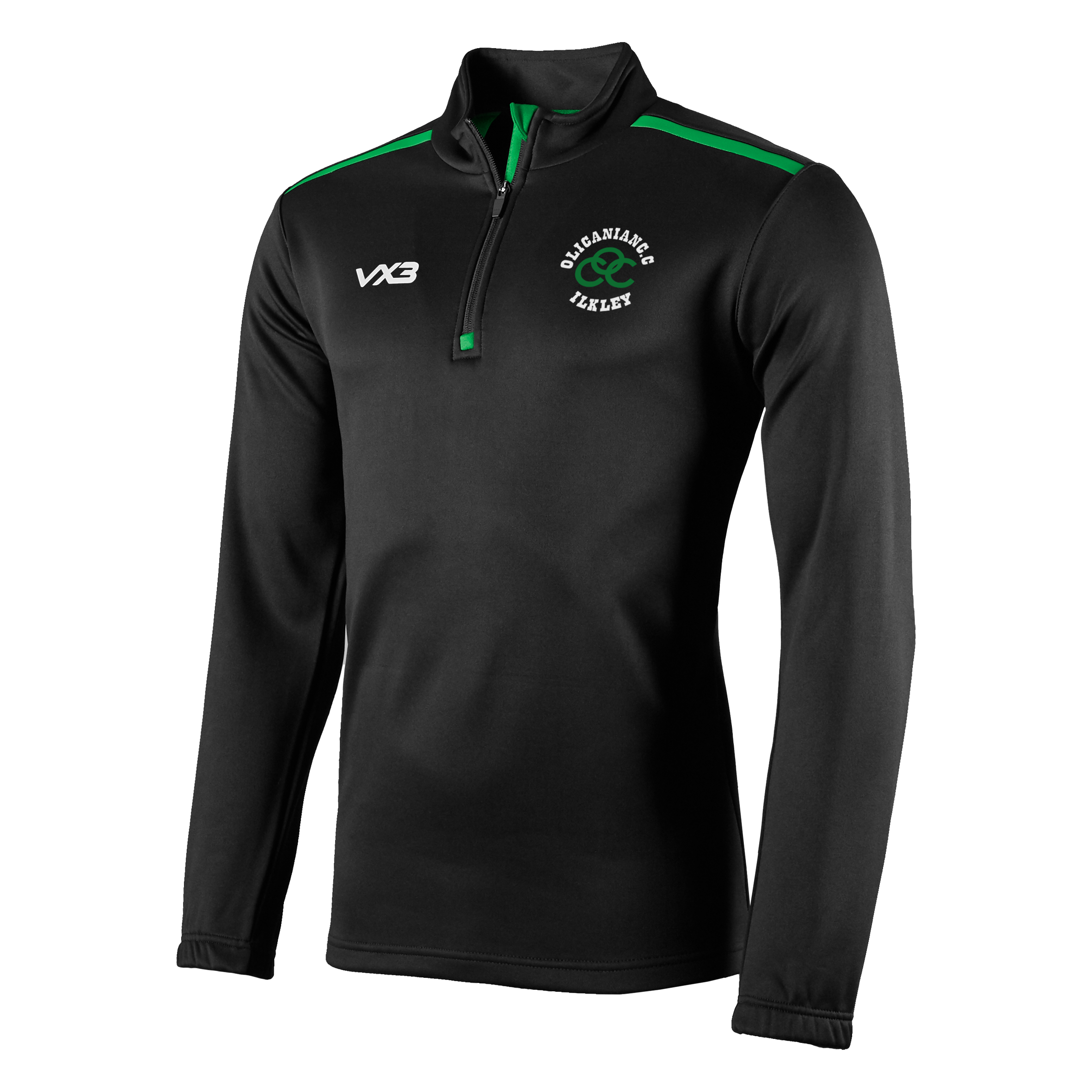 Olicanian Cricket Club Fortis Quarter Zip Sweat