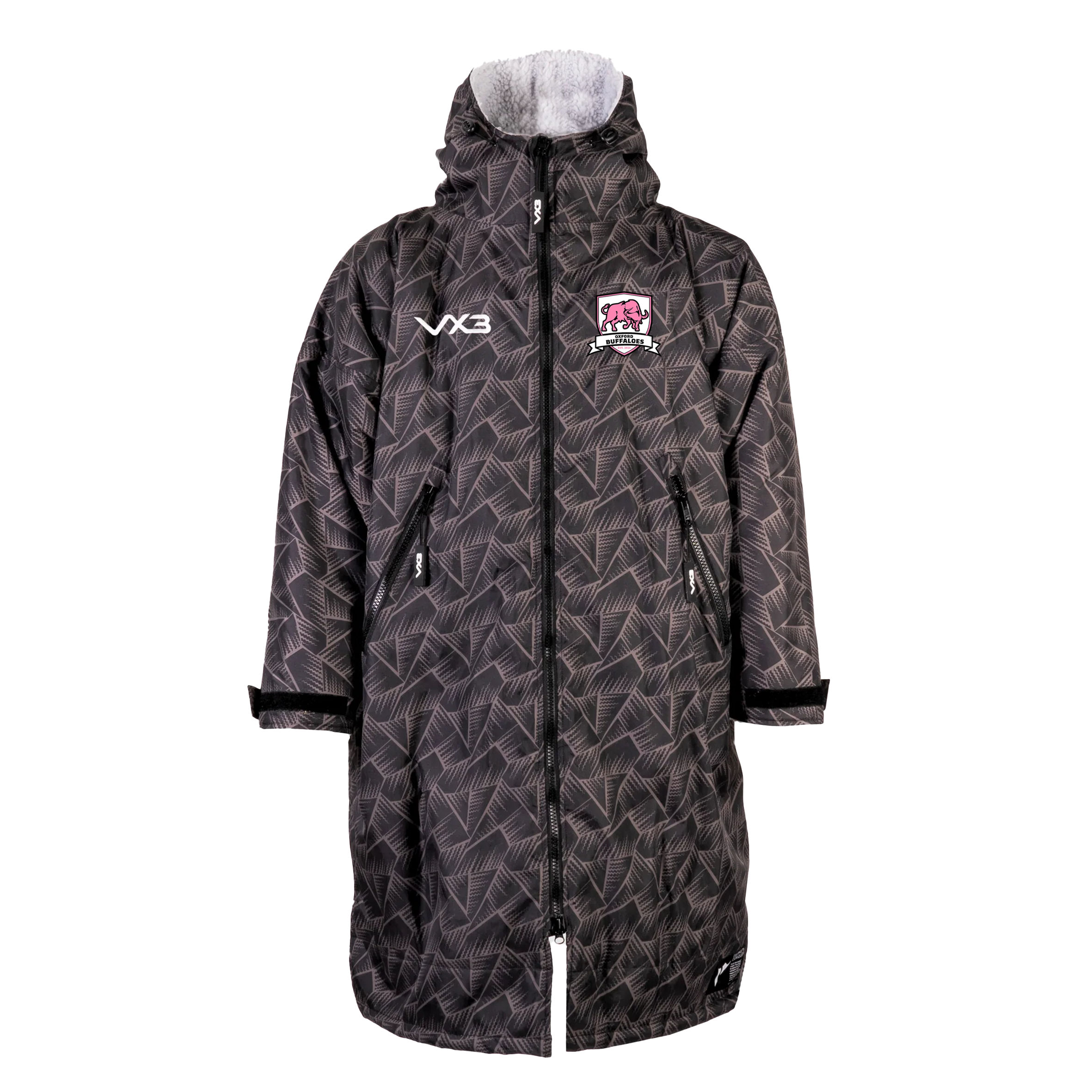 Oxford Buffaloes Duro Elite Sports Robe Storm/Grey Kids