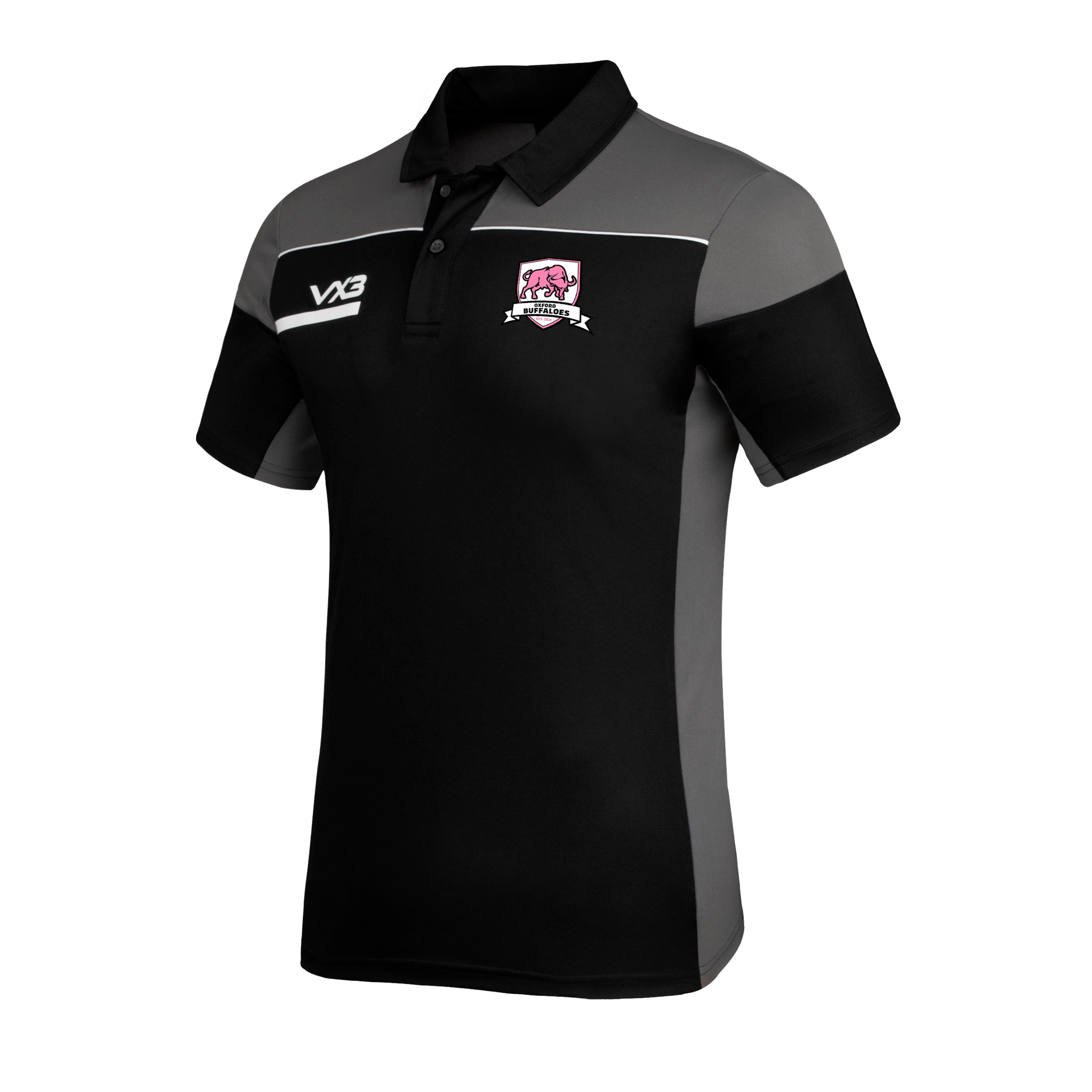 Oxford Buffaloes Opus Polo - Black Grey