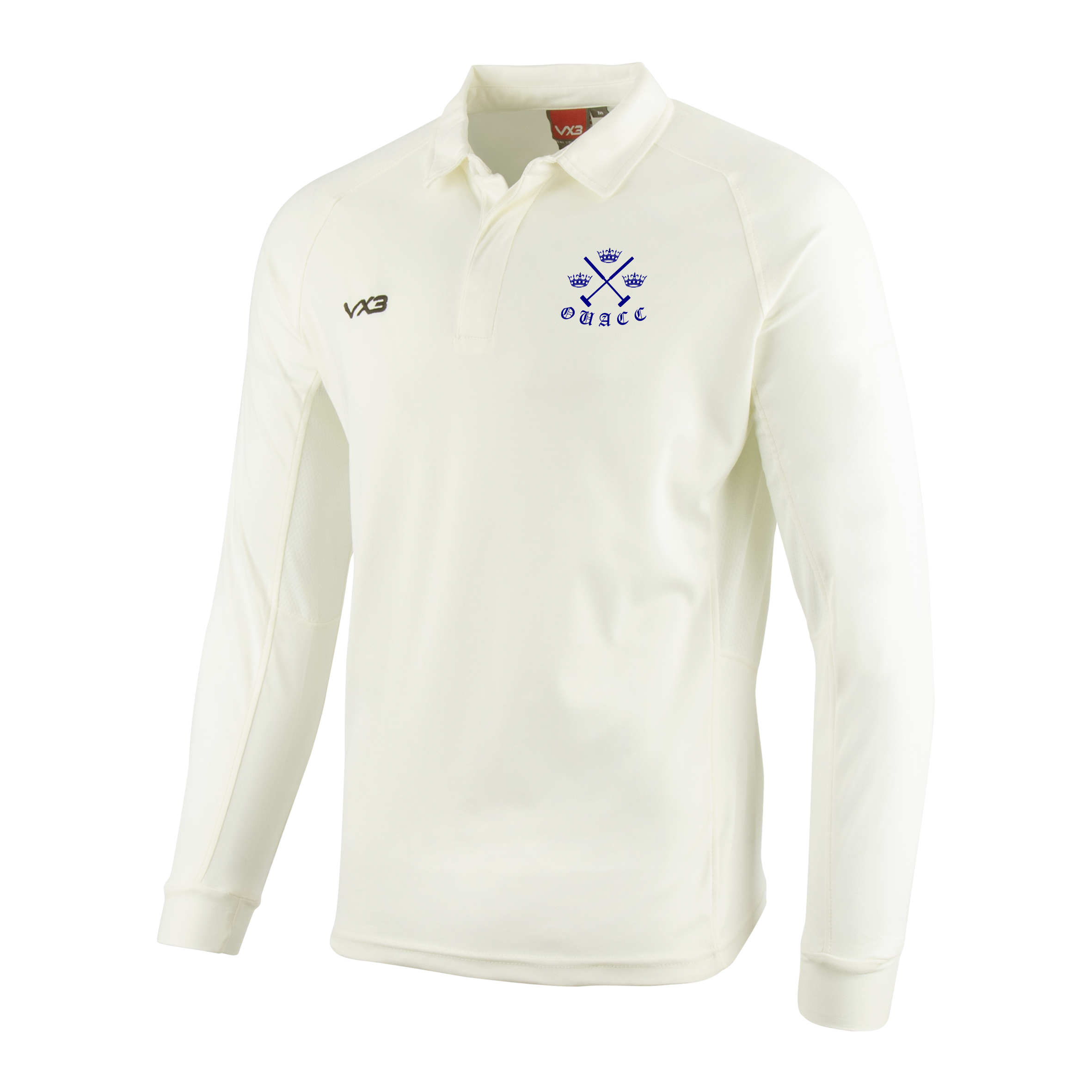 Oxford University Croquet Club Cricket Whites Long Sleeve Shirt