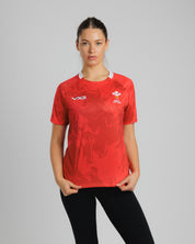 Wales Netball 2026 Vertex Training Tee WOMENS