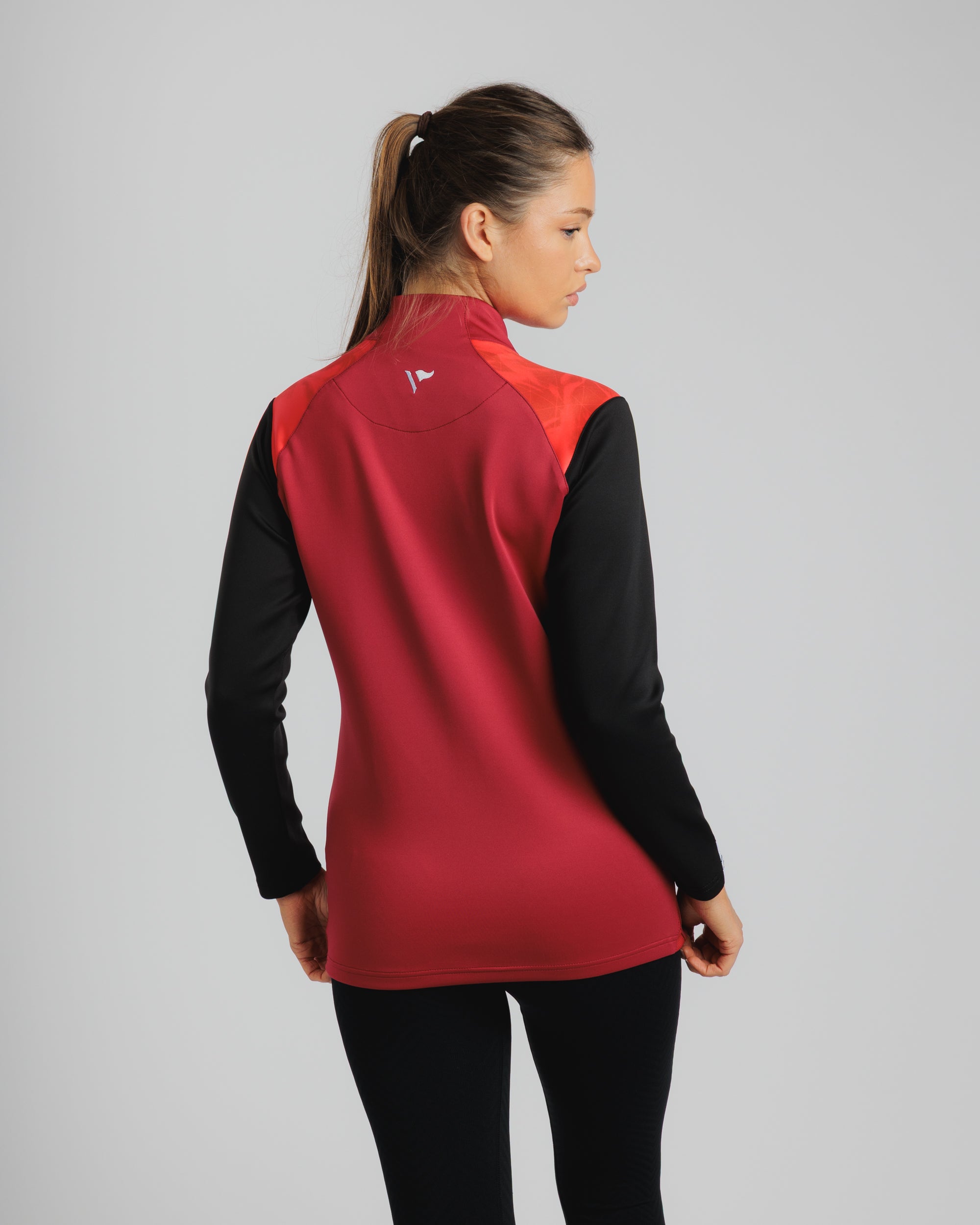 Wales Netball 2026 Vertex Half Zip Top WOMENS