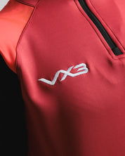Wales Netball 2026 Vertex Half Zip Top WOMENS