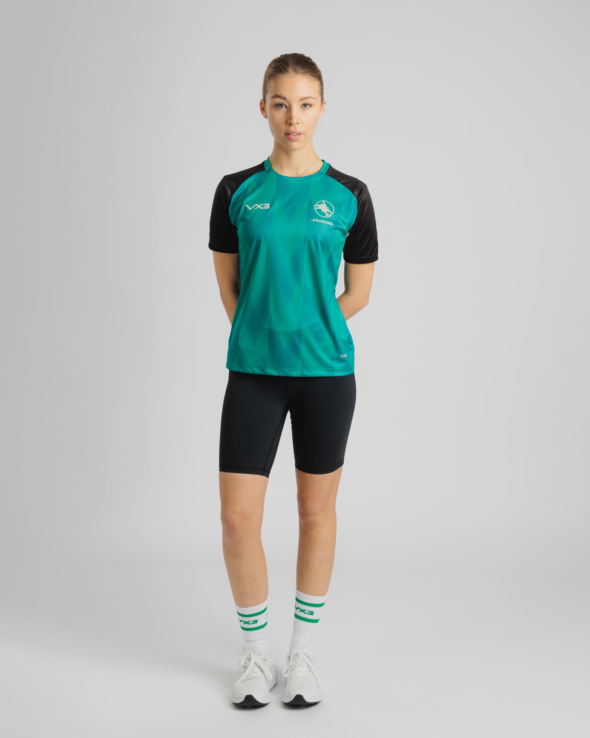 Dragons Netball 2026 Vertex Training Tee