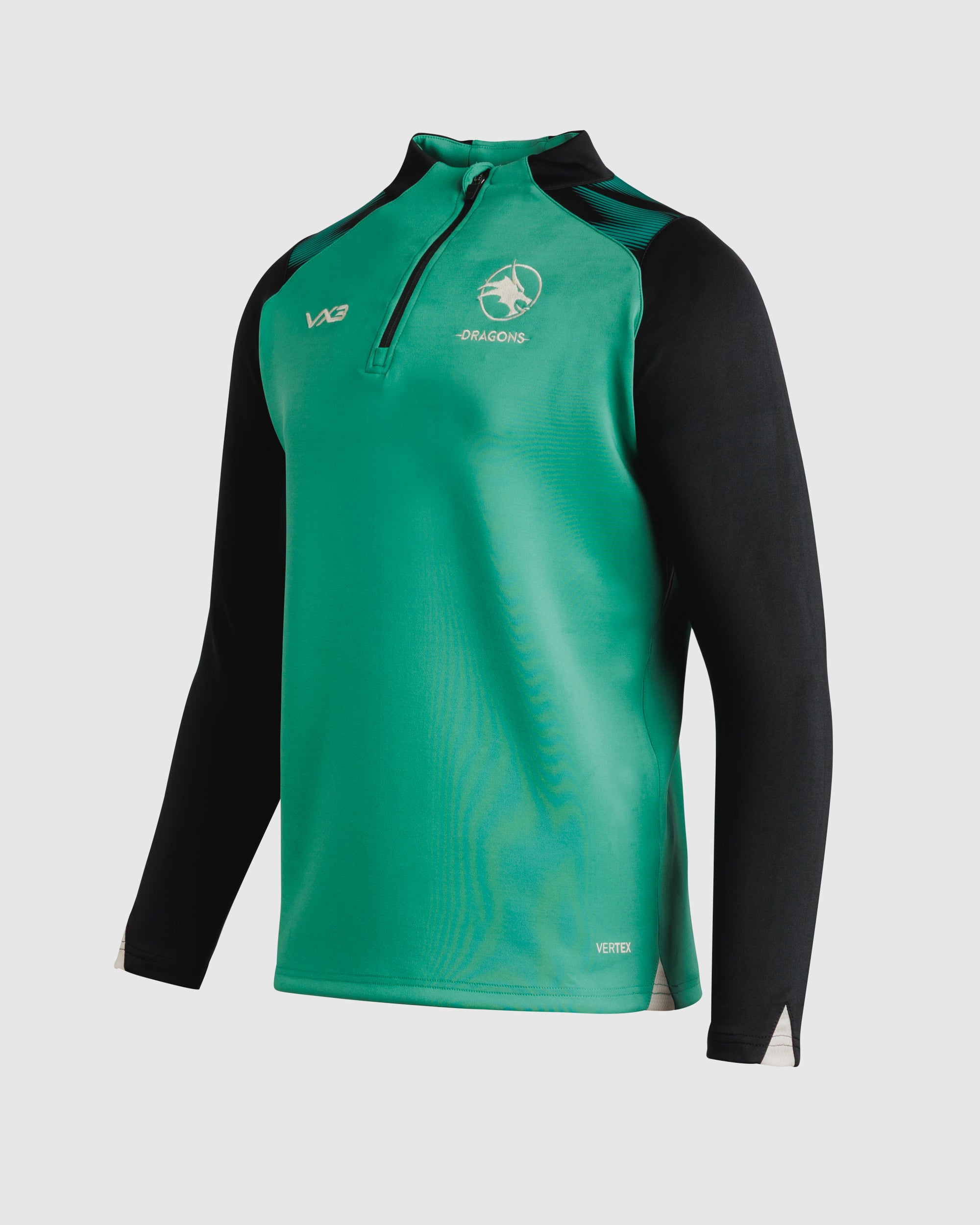 Dragons Netball 2026 Vertex Half Zip Top