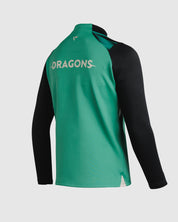 Dragons Netball 2026 Vertex Half Zip Top