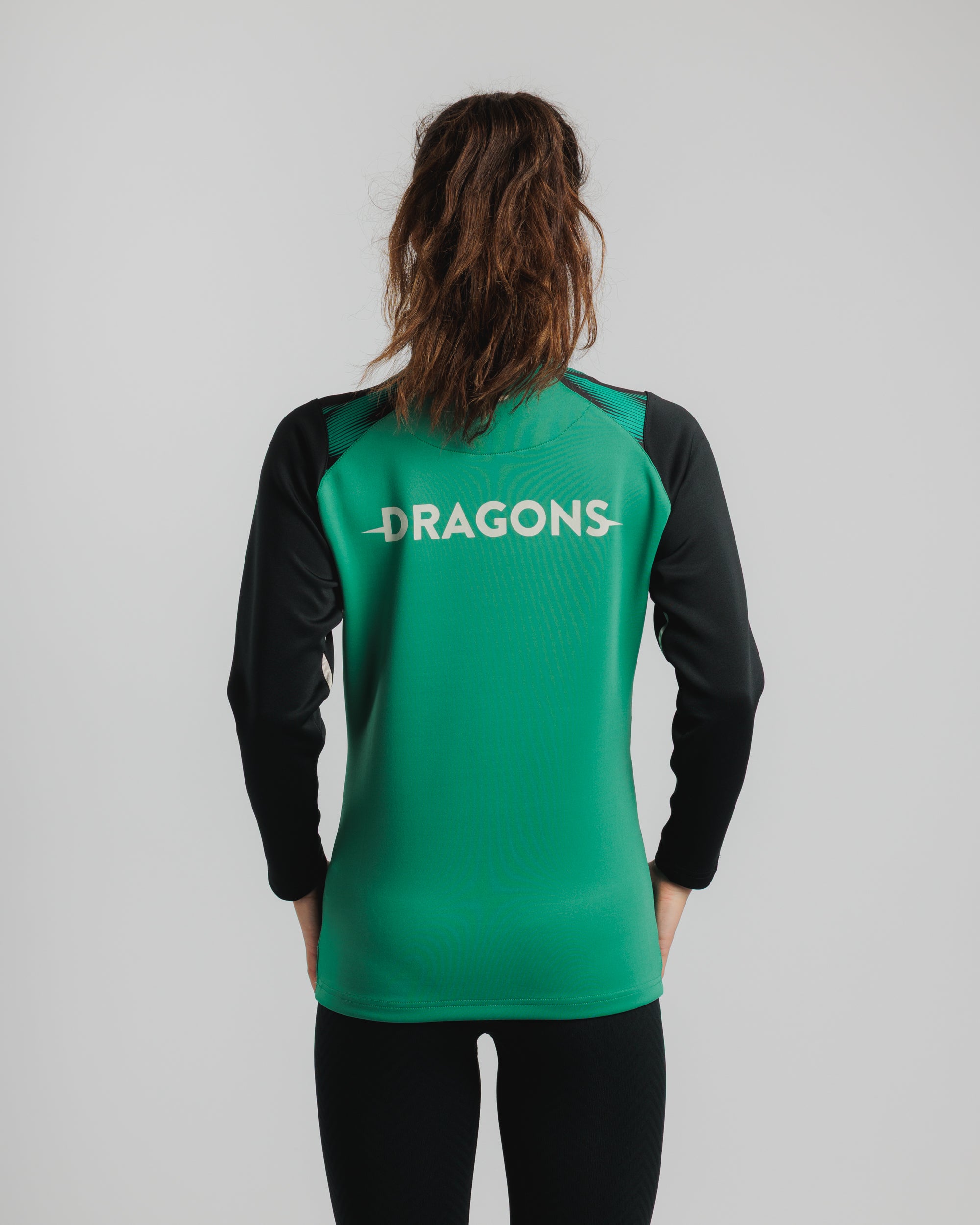 Dragons Netball 2026 Vertex Womens Half Zip Top