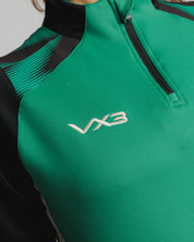 Dragons Netball 2026 Vertex Womens Half Zip Top