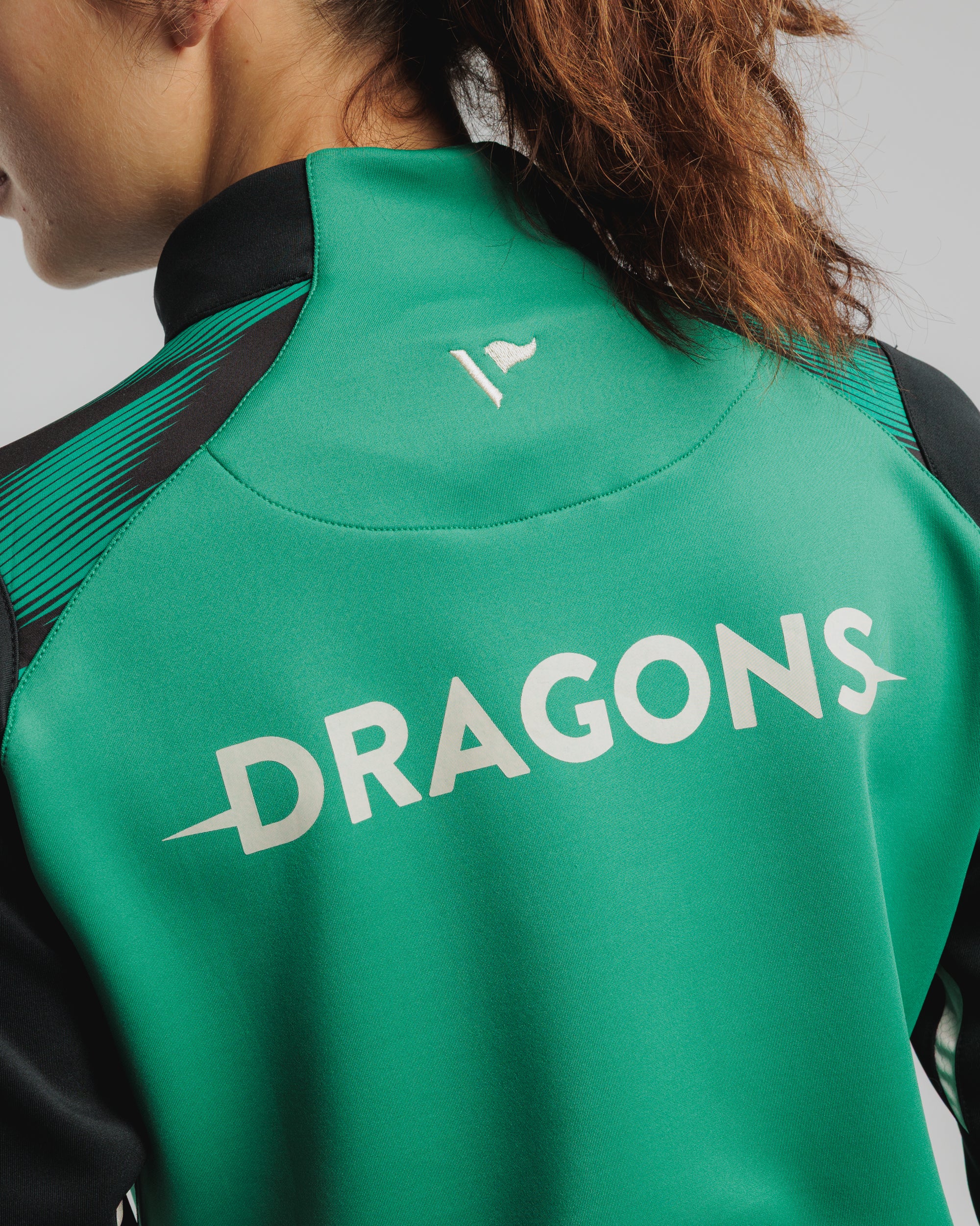 Dragons Netball 2026 Vertex Womens Half Zip Top
