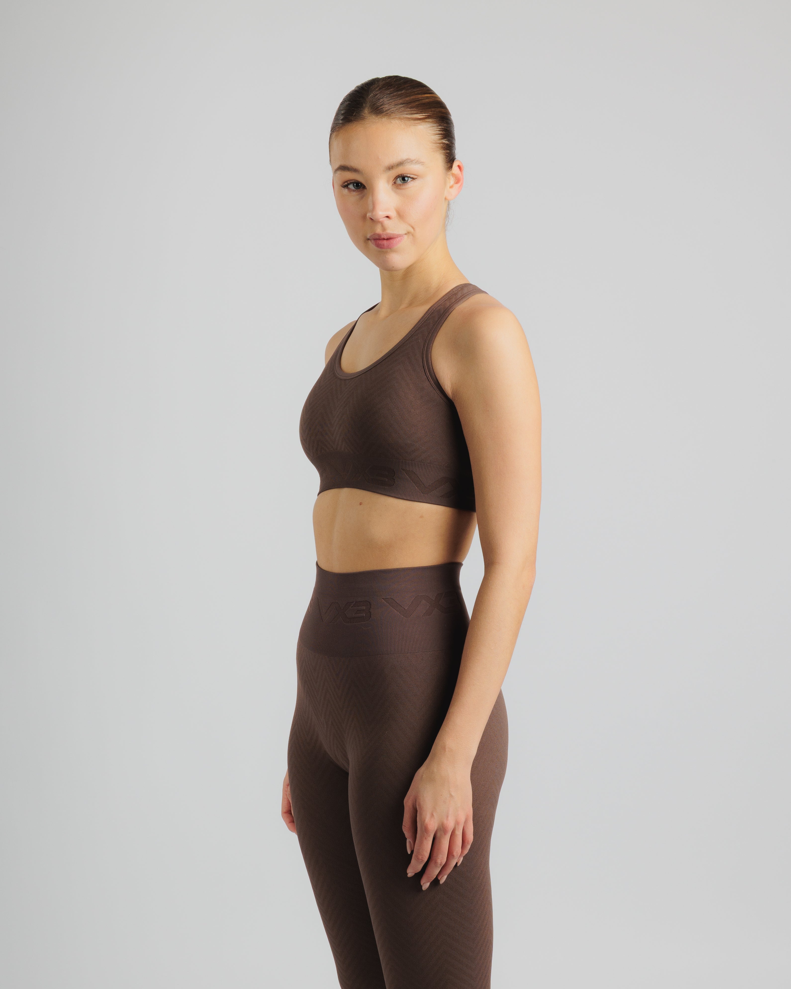 Spira Seamless Bra Chocolate