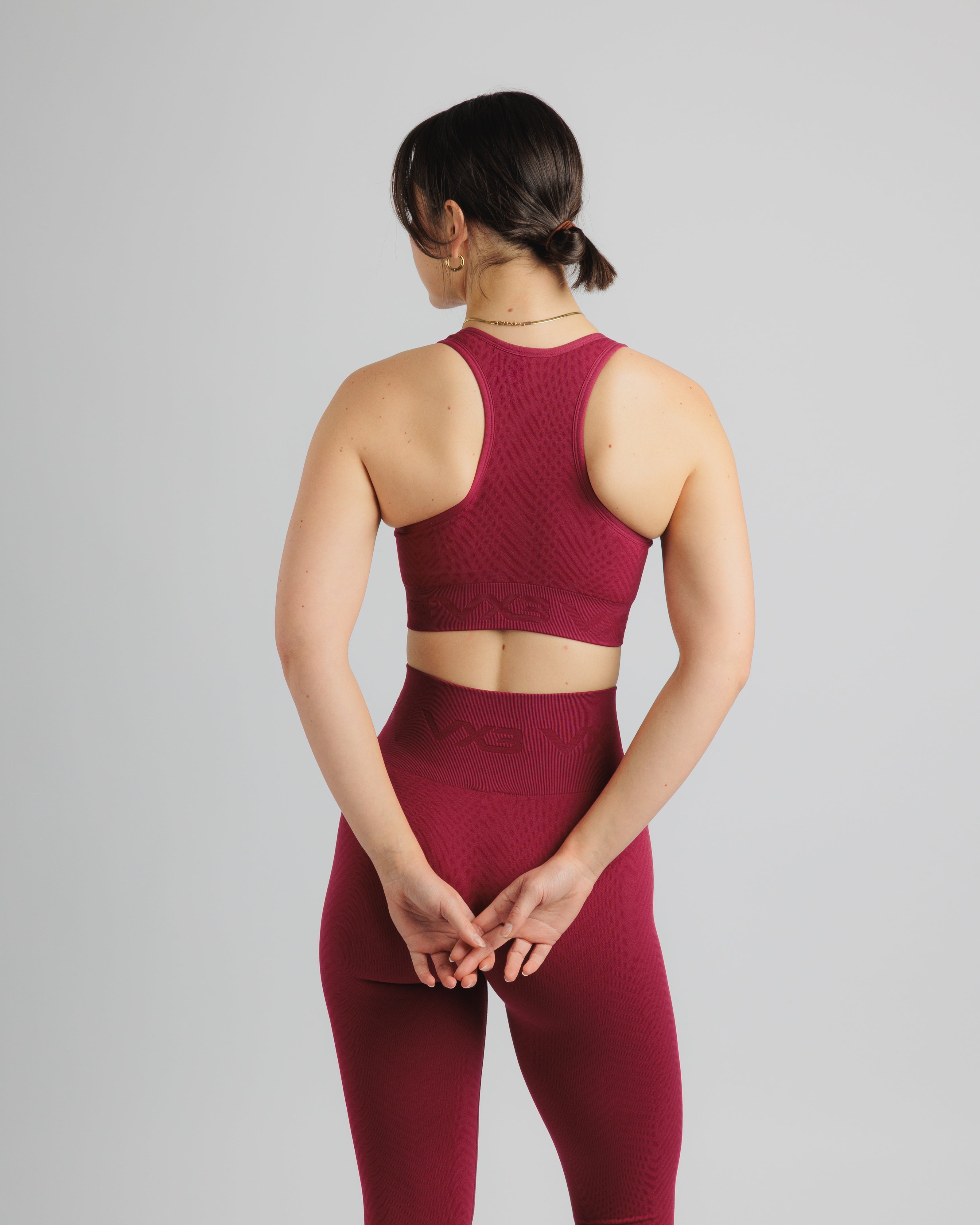 Spira Seamless Bra Wine