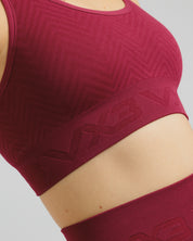 Spira Seamless Bra Wine