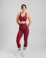 Spira Seamless Bra Wine
