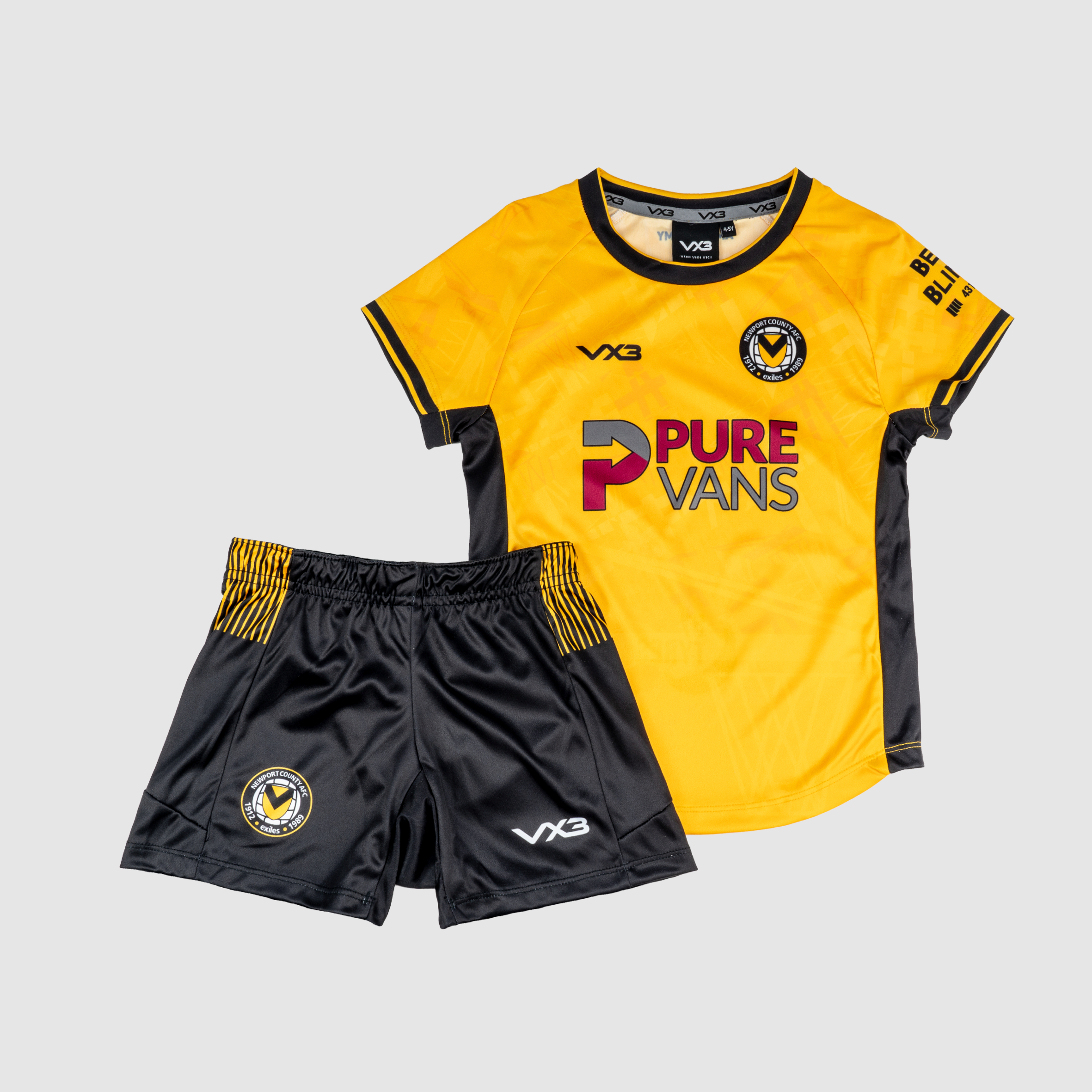 Newport County AFC 24/25 Infant Home Kit Replica