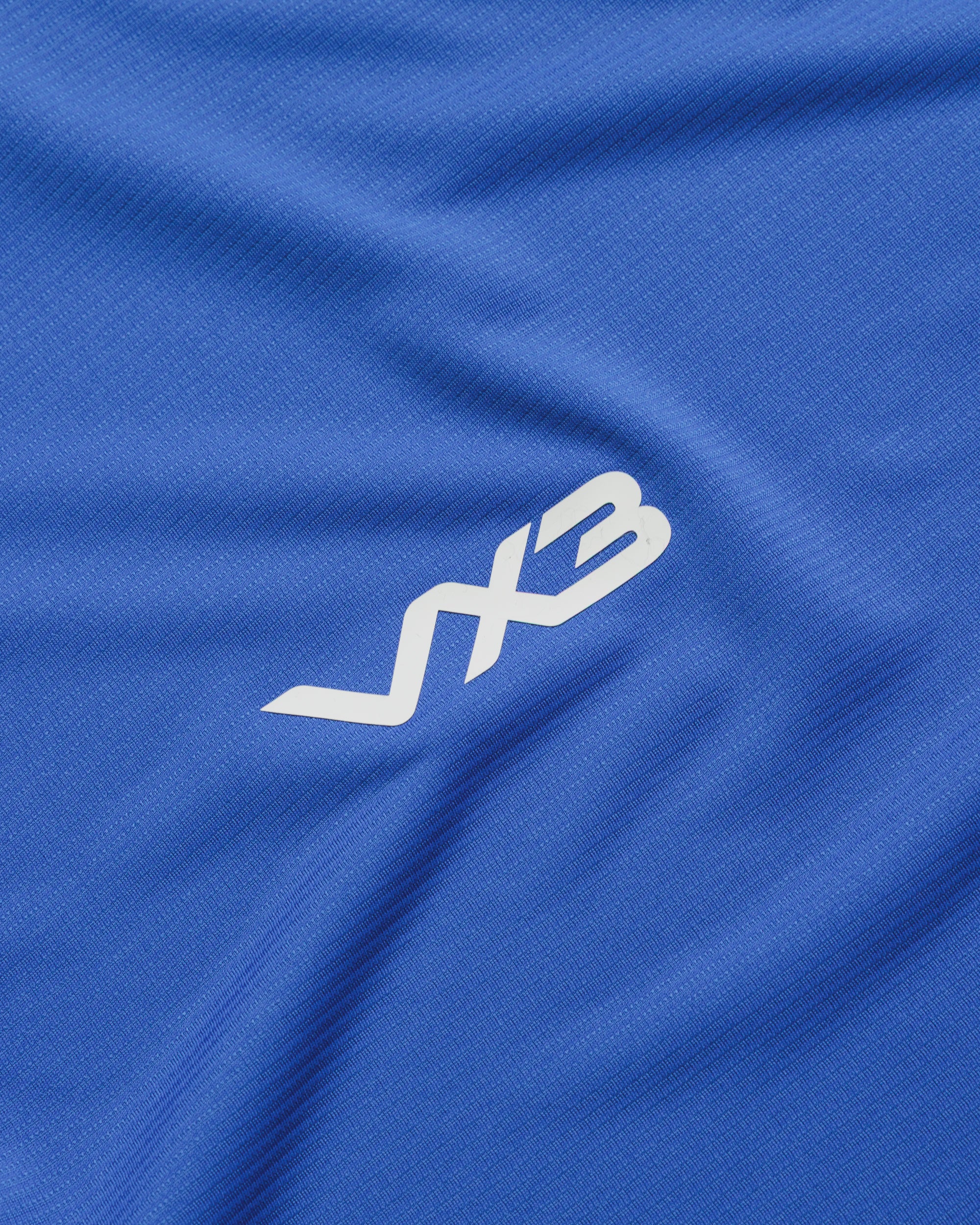 Vertex Tee -Royal/Navy/White