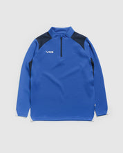Vertex Quarter Zip - Royal Navy White