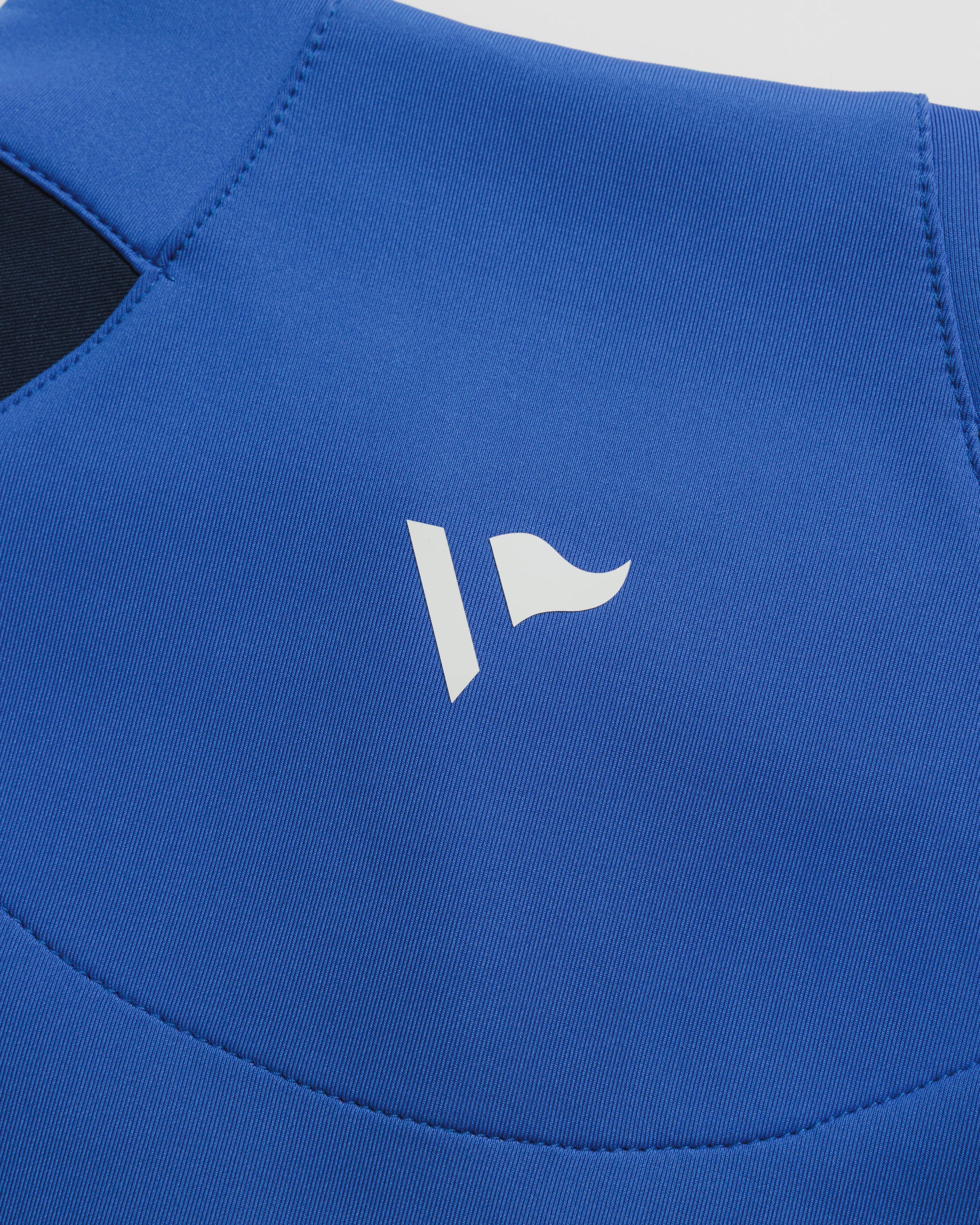Vertex Quarter Zip - Royal Navy White