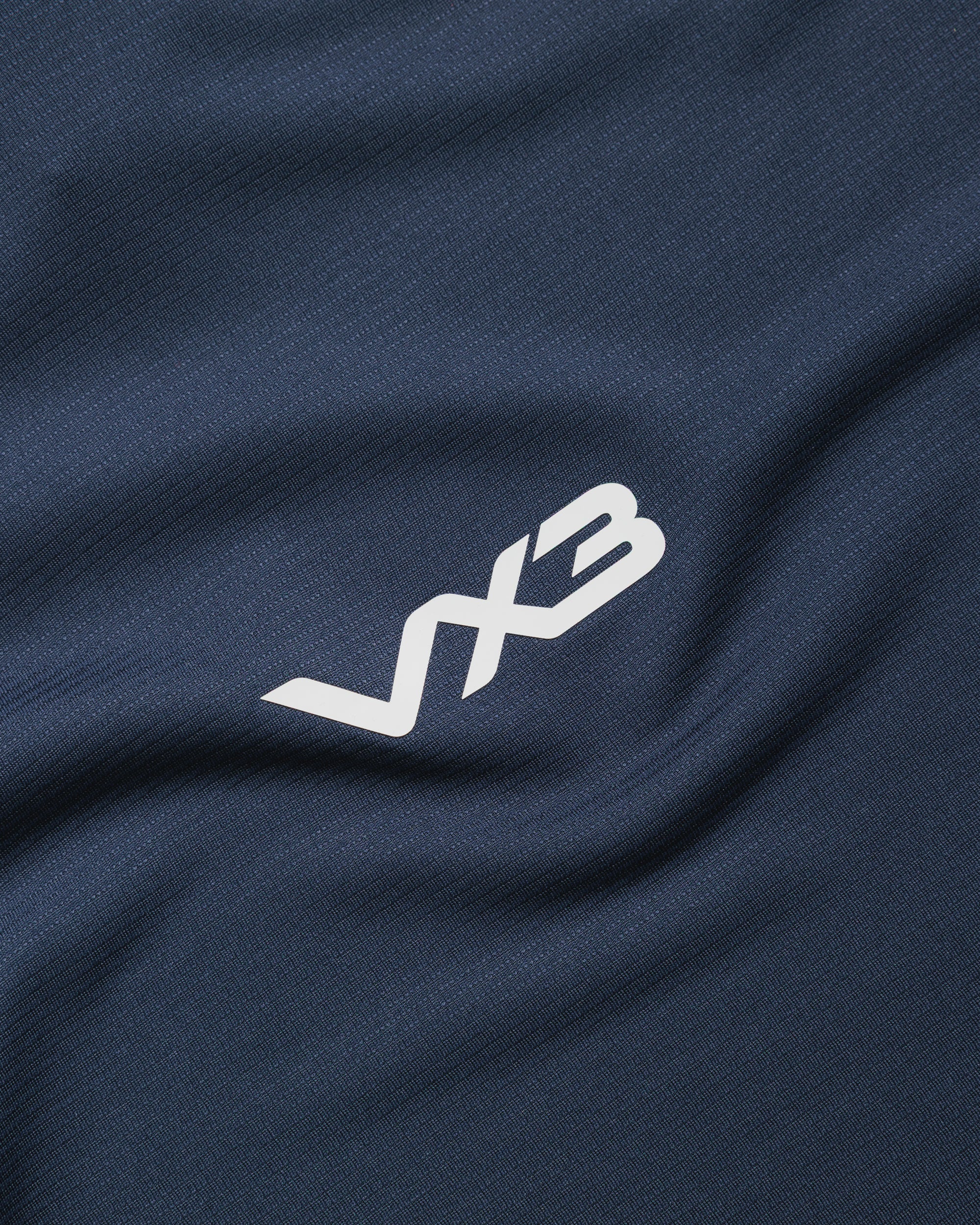 Vertex Tee -Navy/Grey/White