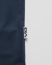 Vertex Tee -Navy/Grey/White