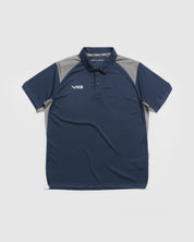 Vertex Polo -Navy/Grey/White