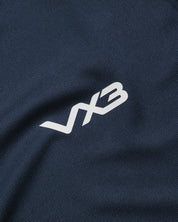 Vertex Polo -Navy/Grey/White