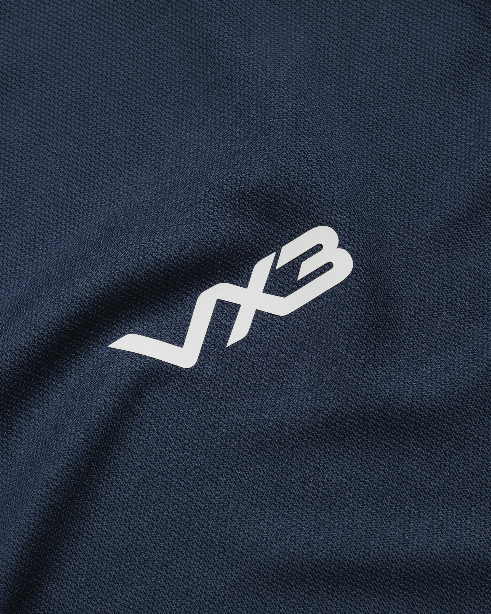 Vertex Polo -Navy/Grey/White