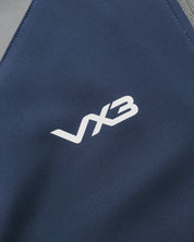 Vertex Quarter Zip -Navy/Grey/White