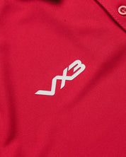 Vertex Polo - Red/Black/White