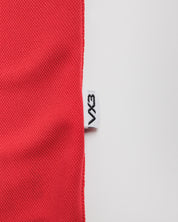 Vertex Polo - Red/Black/White