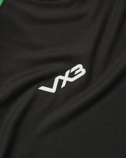 Vertex Tee -Black/Emerald/White