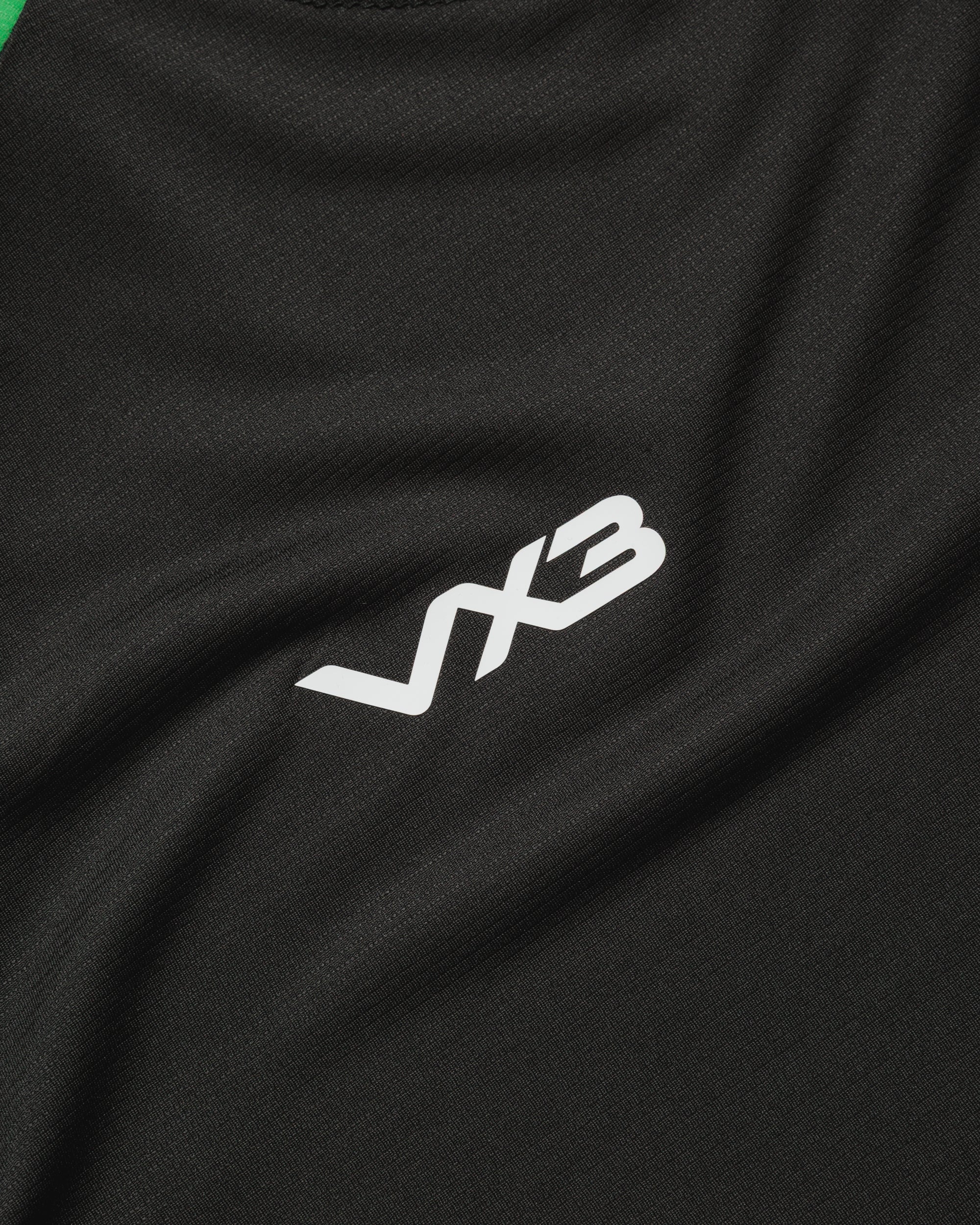 Vertex Tee -Black/Emerald/White