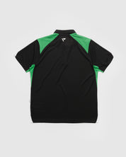 Vertex Polo -Black/Emerald/White