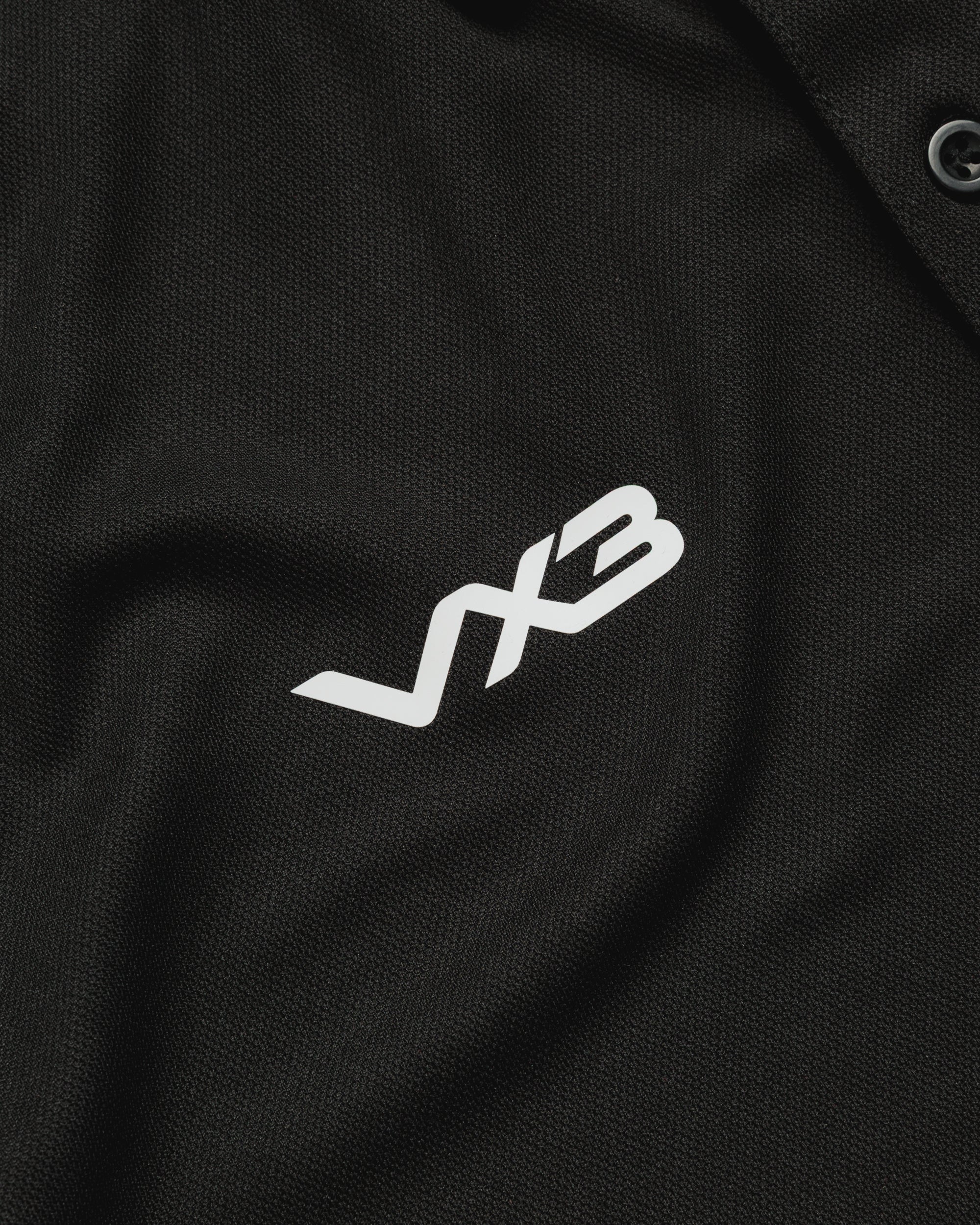 Vertex Polo -Black/Emerald/White
