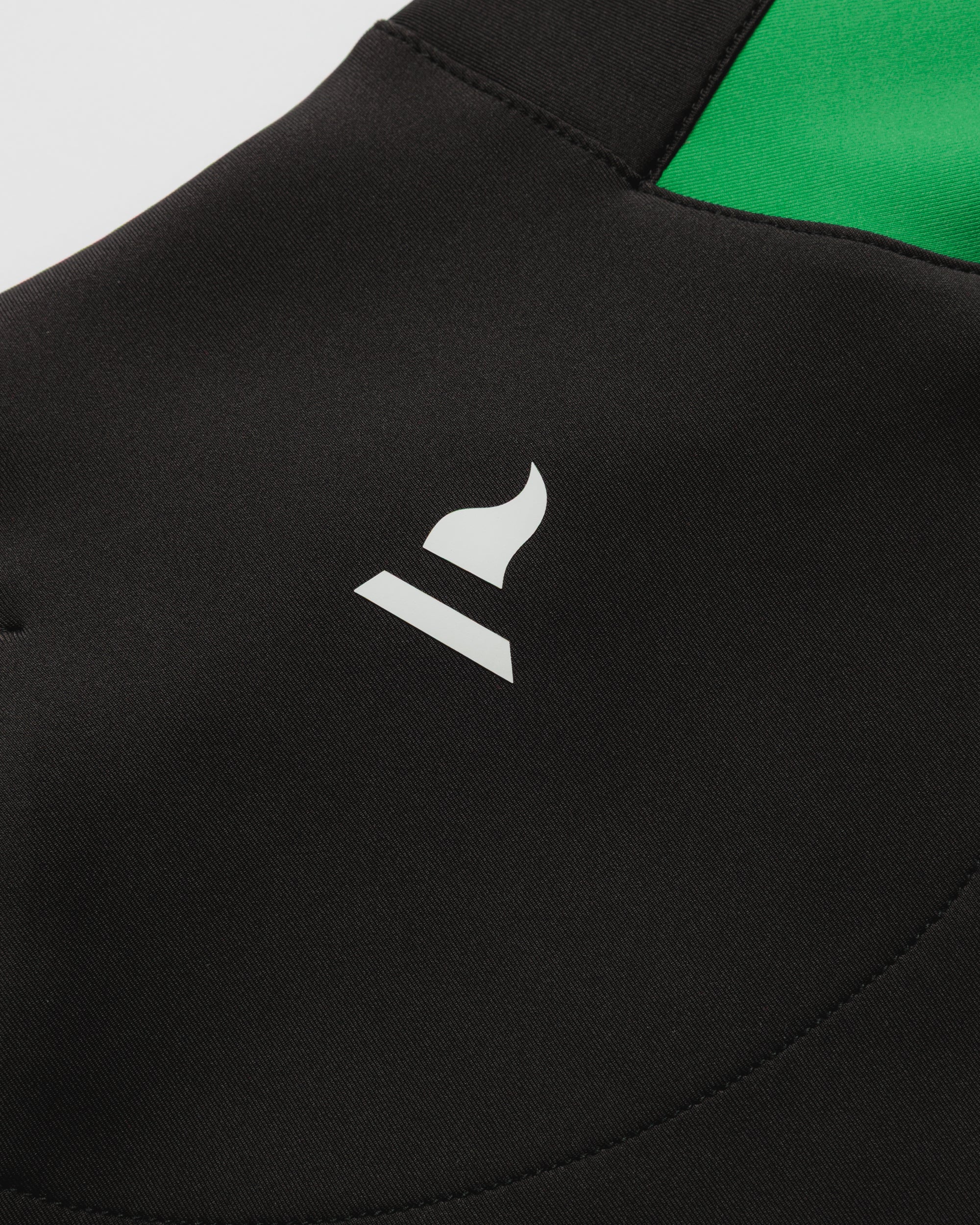 Vertex Quarter Zip -Black/Emerald/White