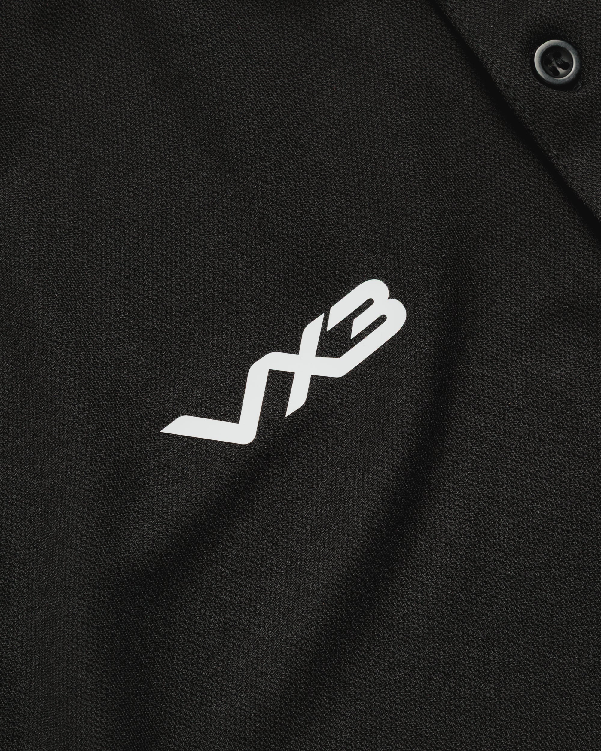 Vertex Polo -Black/Red/White
