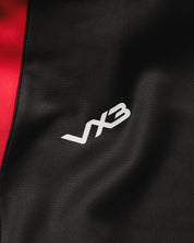 Vertex Hoodie -Black/Red/White