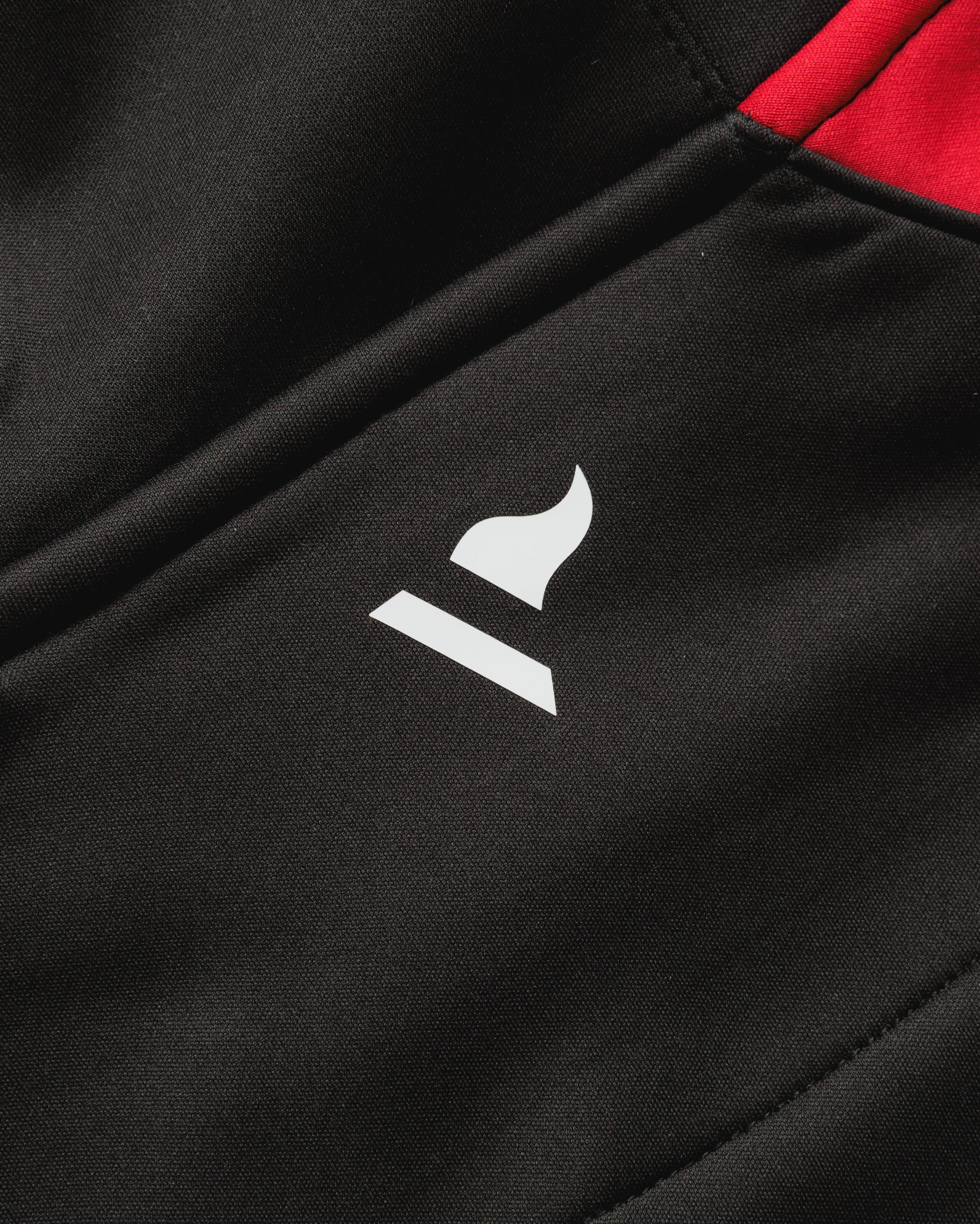 Vertex Hoodie -Black/Red/White